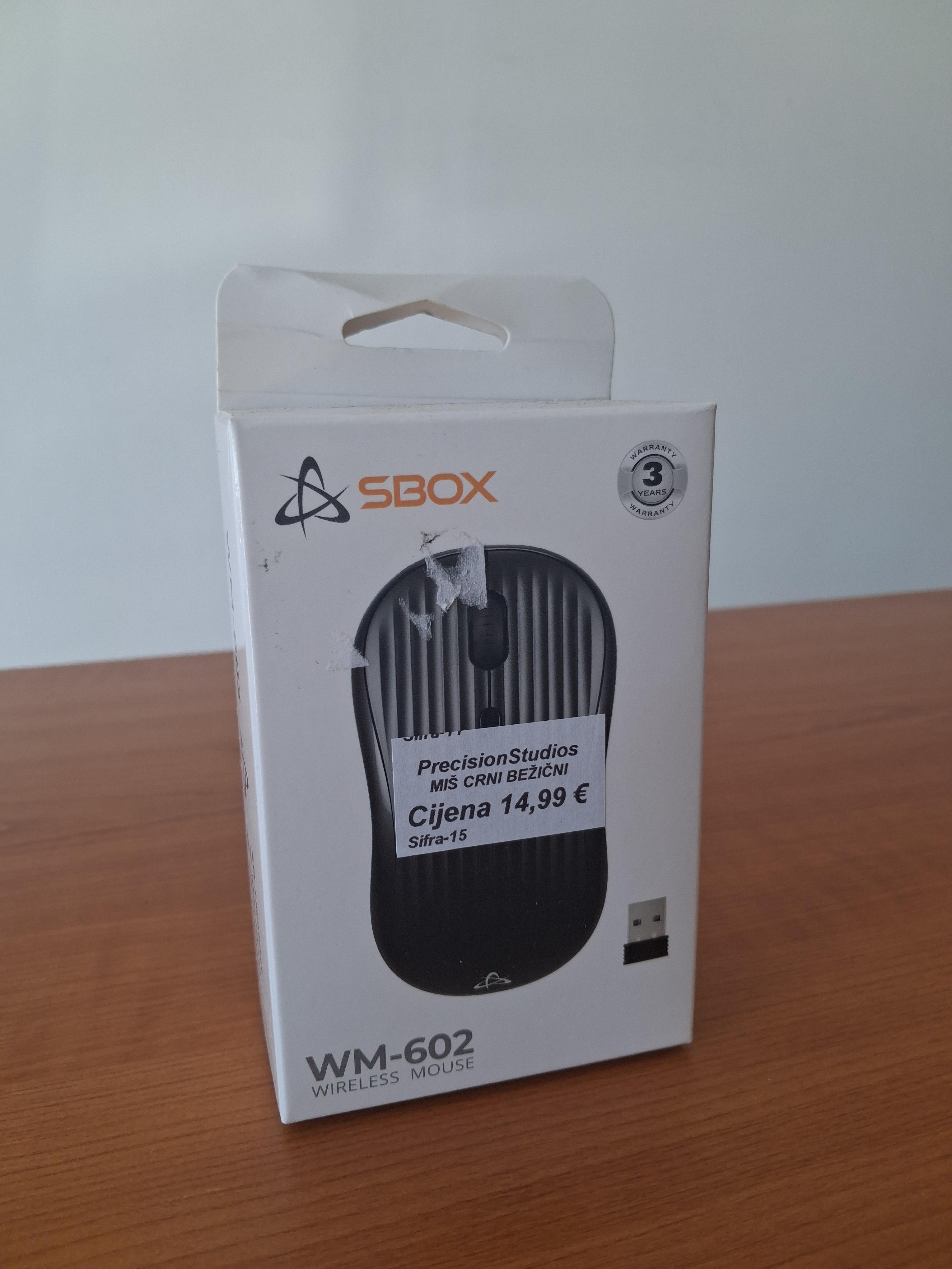 SBOX WM-602 Crni