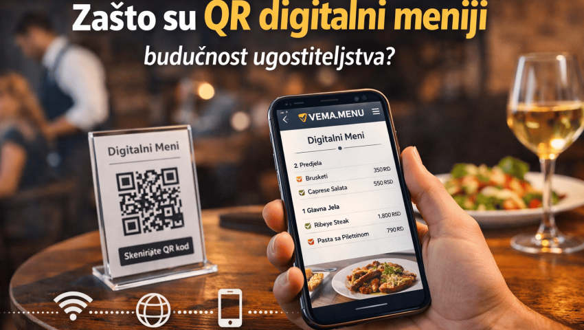 Šta je VEMA Menu i kako pomaže biznisima da povećaju prodaju?